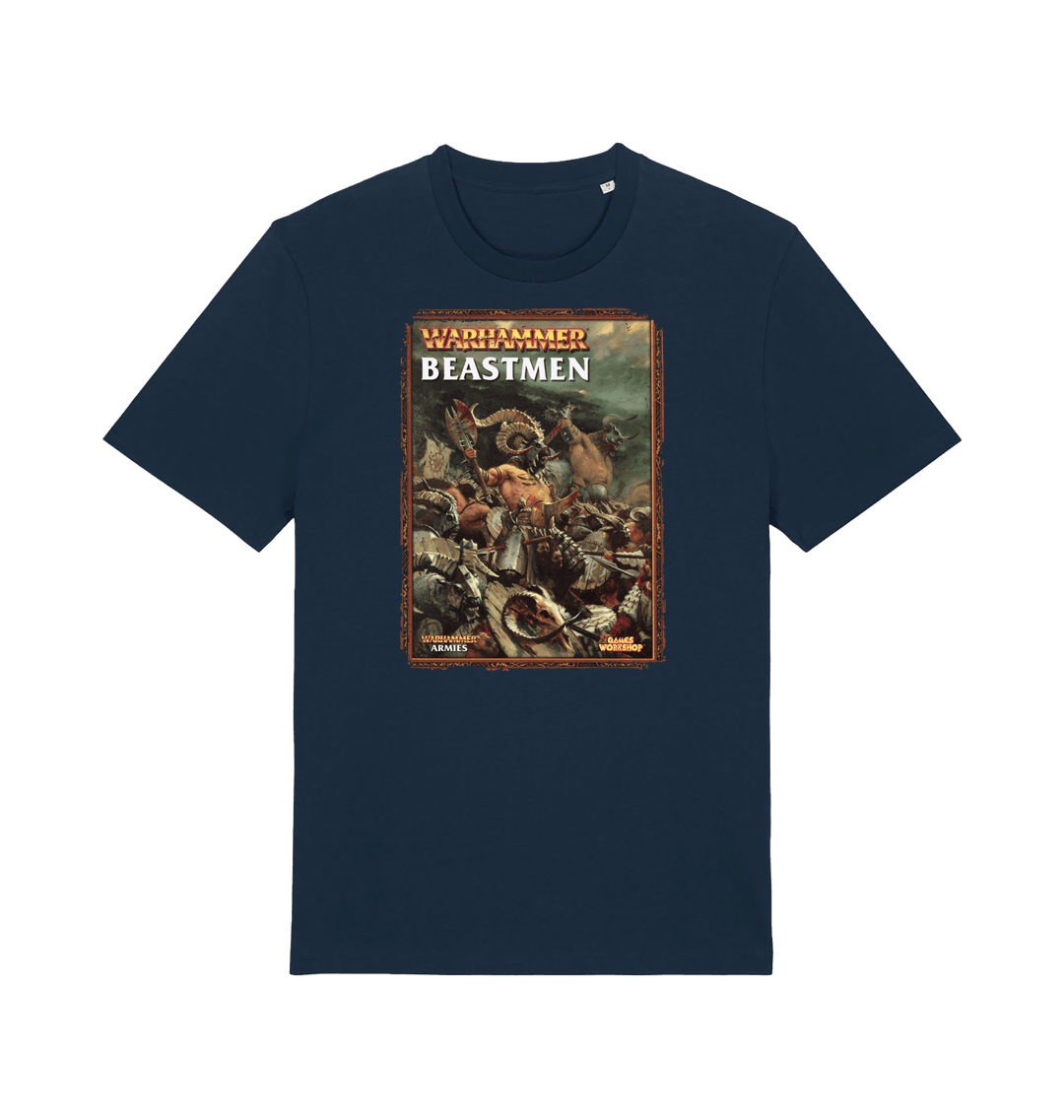 French Navy Printed T-shirt Front